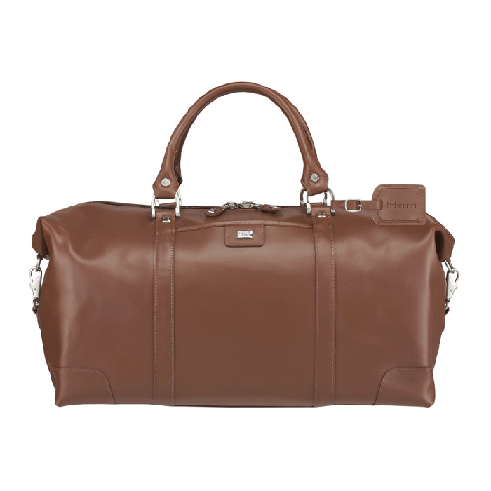 Cutter & Buck 19" Leather Weekender Duffel Bag